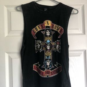 Urban planet Guns and roses tank top.